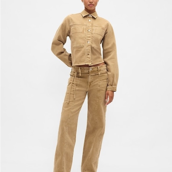 GAP Pants - Y2K Gap Low Rise '90s Loose Micro Belt Jeans